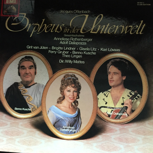 Cover Jacques Offenbach - Orpheus In Der Unterwelt (Gesamtaufnahme In Deutscher Sprache) (Box + 2xLP, Club) Schallplatten Ankauf