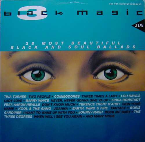 Cover Various - Black Magic 3 - 28 Most Beautiful Black And Soul Ballads (2xLP, Comp) Schallplatten Ankauf