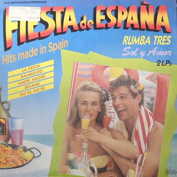 Cover Rumba Tres - Fiesta De España - Hits Made In Spain (2xLP, Comp) Schallplatten Ankauf