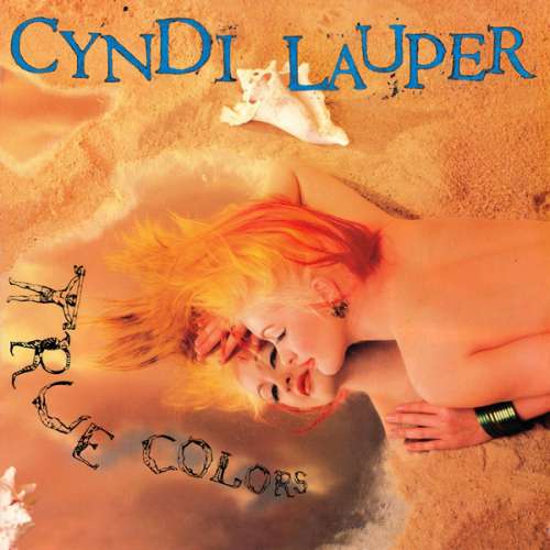 Cover Cyndi Lauper - True Colors (LP, Album) Schallplatten Ankauf