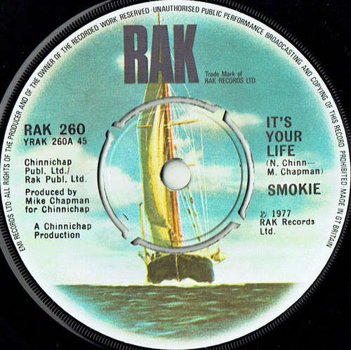 Bild Smokie - It's Your Life (7, Single) Schallplatten Ankauf