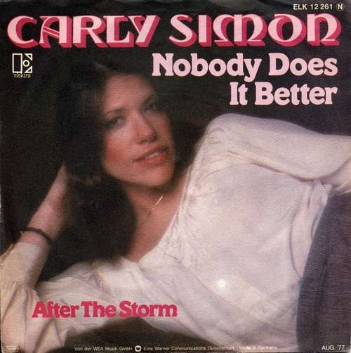 Cover Carly Simon - Nobody Does It Better (7, Single) Schallplatten Ankauf