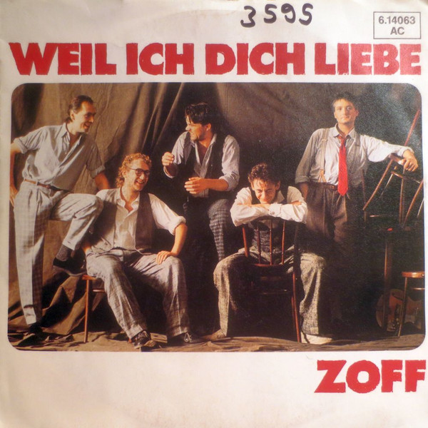 Cover Zoff - Weil Ich Dich Liebe (7, Single, Promo) Schallplatten Ankauf