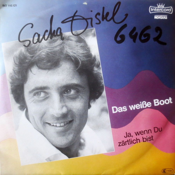 Cover Sacha Distel - Das Weiße Boot (7, Single) Schallplatten Ankauf