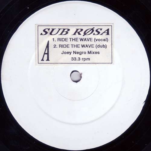 Cover Sub Rosa (3) - Ride The Wave (12, W/Lbl, Sti) Schallplatten Ankauf