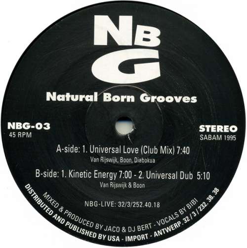 Cover Natural Born Grooves - Universal Love (12) Schallplatten Ankauf
