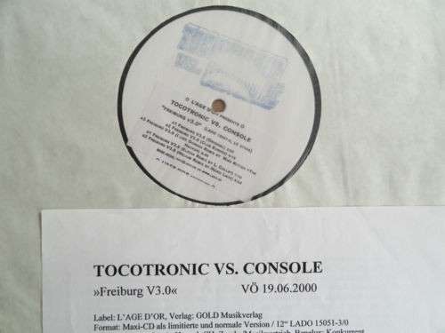 Cover Tocotronic vs. Console - Freiburg V3.0 (12, W/Lbl) Schallplatten Ankauf