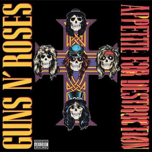 Cover Guns N' Roses - Appetite For Destruction (LP, Album, RE, 180) Schallplatten Ankauf