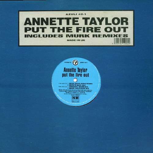 Cover Annette Taylor - Put The Fire Out (12) Schallplatten Ankauf