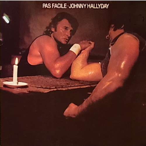 Cover Johnny Hallyday - Pas Facile (LP, Album) Schallplatten Ankauf