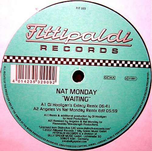 Cover Nat Monday - Waiting (12) Schallplatten Ankauf