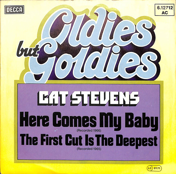 Cover Cat Stevens - Here Comes My Baby / The First Cut Is The Deepest (7, Single) Schallplatten Ankauf