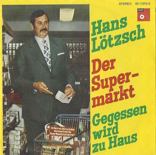 Cover Hans Lötzsch - Der Supermarkt (7, Single) Schallplatten Ankauf