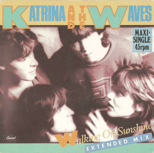 Cover Katrina And The Waves - Walking On Sunshine (Extended Mix) (12, Maxi) Schallplatten Ankauf