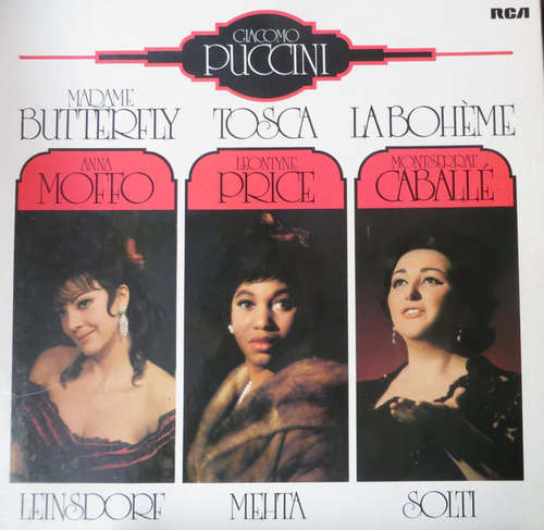 Cover Giacomo Puccini - Madame Butterfly / Tosca / La Boheme (7xLP) Schallplatten Ankauf