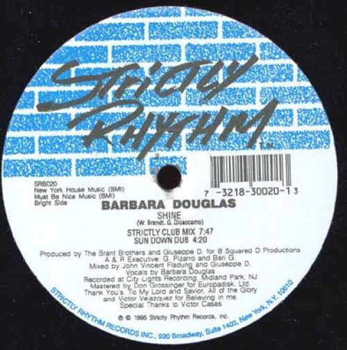 Cover Barbara Douglas - Shine (12) Schallplatten Ankauf
