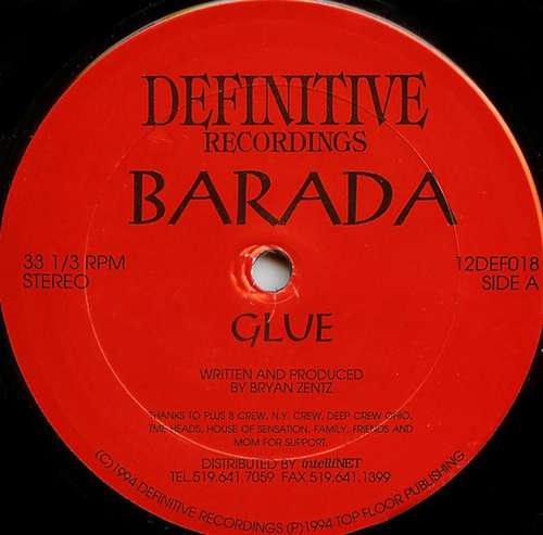 Cover Barada - Glue (12) Schallplatten Ankauf