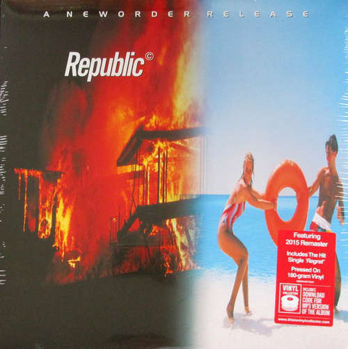 Cover NewOrder* - Republic (LP, Album, RE, RM, 180) Schallplatten Ankauf