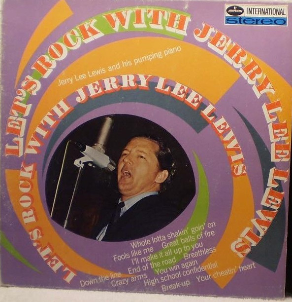 Cover Jerry Lee Lewis And His Pumping Piano* - Let's Rock With Jerry Lee Lewis (LP, Album, RE) Schallplatten Ankauf