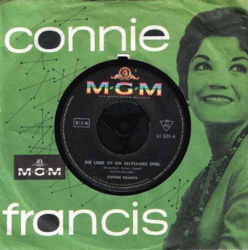 Cover Connie Francis - Die Liebe Ist Ein Seltsames Spiel (7, Single, Mono) Schallplatten Ankauf