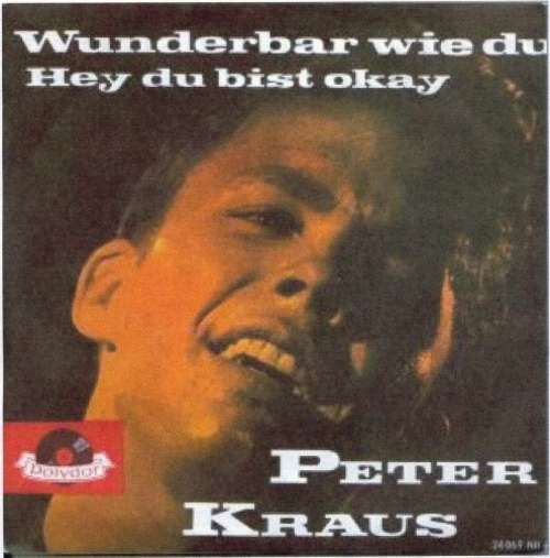 Cover Peter Kraus - Wunderbar Wie Du / Hey Du Bist Okay (7, Single, Mono) Schallplatten Ankauf