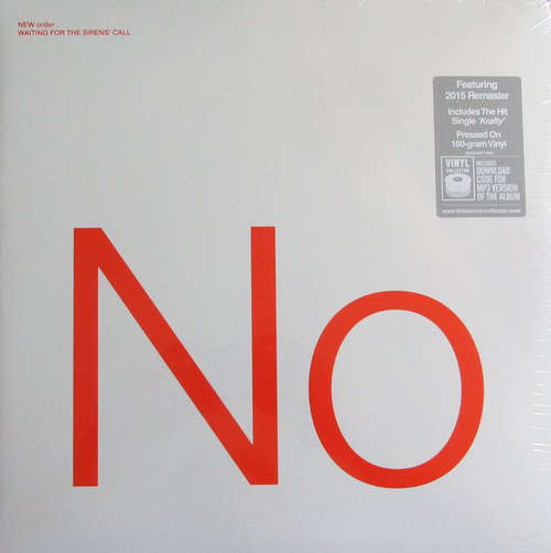 Cover New Order - Waiting For The Sirens' Call (2xLP, Album, RM, Gat) Schallplatten Ankauf
