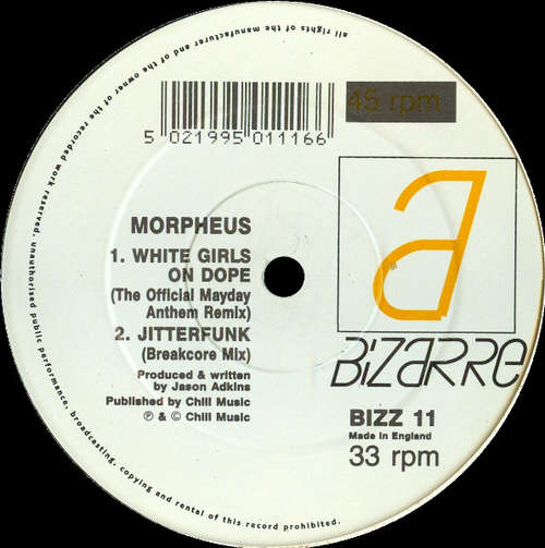 Cover Morpheus (15) - White Girls On Dope (12) Schallplatten Ankauf