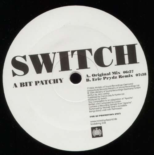 Cover Switch (2) - A Bit Patchy (12, Promo) Schallplatten Ankauf