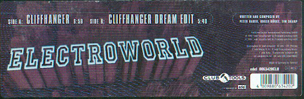 Cover Electroworld - Cliffhanger (12) Schallplatten Ankauf
