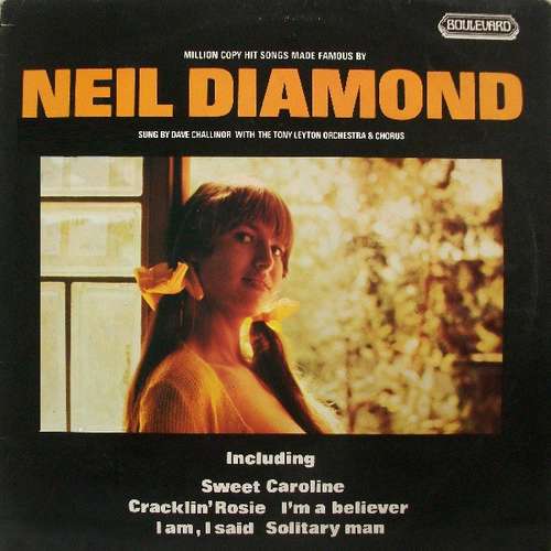 Bild Dave Challinor (2) With Tony Leyton Orchestra & Chorus - Million Copy Hit Songs Made Famous By Neil Diamond (LP, Album) Schallplatten Ankauf