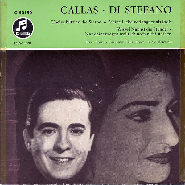 Cover Maria Callas, Giuseppe Di Stefano - Tosca (7, EP) Schallplatten Ankauf