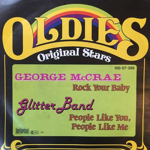 Cover George McCrae  /  Glitter Band* - Rock Your Baby / People Like You, People Like Me (7, Single) Schallplatten Ankauf