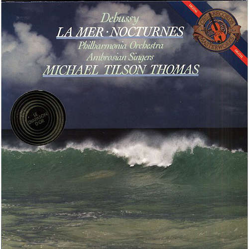 Bild Debussy*, Philharmonia Orchestra*, Ambrosian Singers*, Michael Tilson Thomas - La Mer • Nocturnes (LP, Album) Schallplatten Ankauf