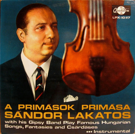Cover Sándor Lakatos - A Primások Primása (LP, Album, Yel) Schallplatten Ankauf