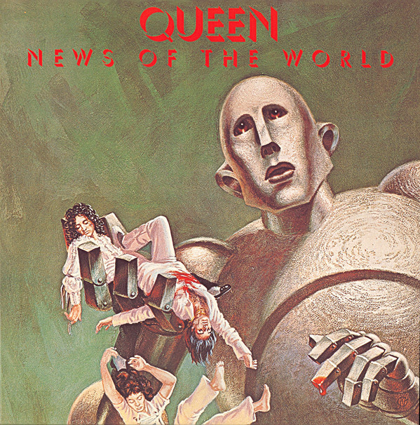 Cover Queen - News Of The World (LP, Album, RE, RM, 180) Schallplatten Ankauf