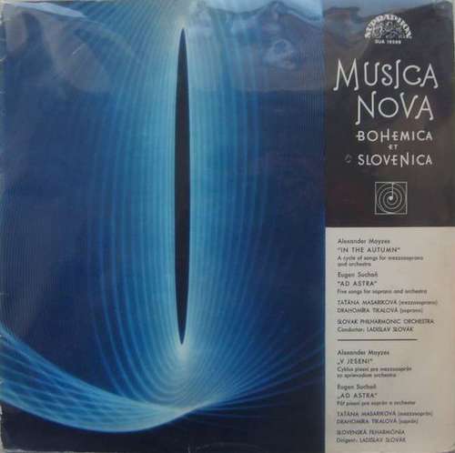 Cover Alexander Moyzes, Eugen Suchoň - V Jeseni / Ad Astra (LP, Mono, Club) Schallplatten Ankauf
