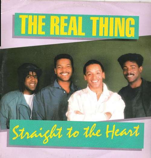 Cover The Real Thing - Straight To The Heart (12) Schallplatten Ankauf
