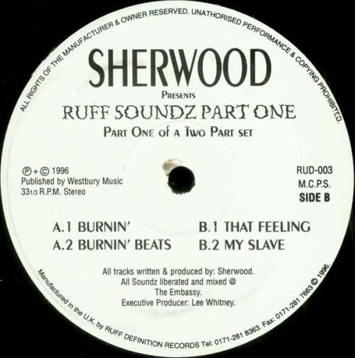 Cover Sherwood - Ruff Soundz Part One (12) Schallplatten Ankauf