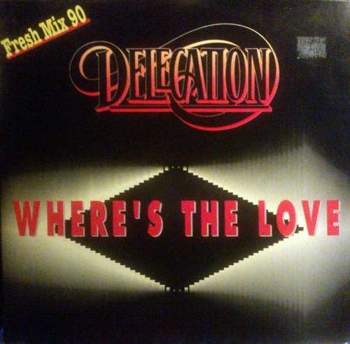 Cover Where's The Love (Fresh Mix 90) Schallplatten Ankauf