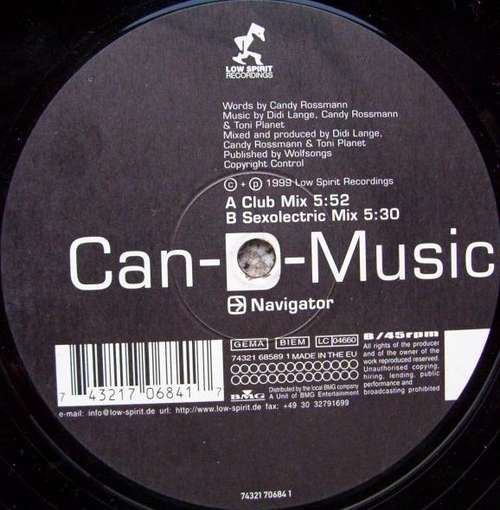 Cover Can-D-Music - Navigator (12) Schallplatten Ankauf