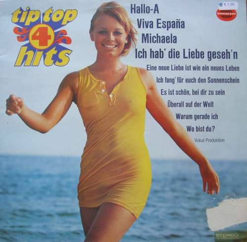 Cover Orchester Udo Reichel - Tip Top Hits 4 (LP) Schallplatten Ankauf