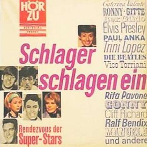 Cover Schlager Schlagen Ein. Rendezvouz Der Super-Stars Schallplatten Ankauf