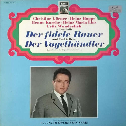 Cover Leo Fall / Carl Zeller - Der Fidele Bauer / Der Vogelhändler (Querschnitte In Der Original-Instrumentierung) (LP) Schallplatten Ankauf