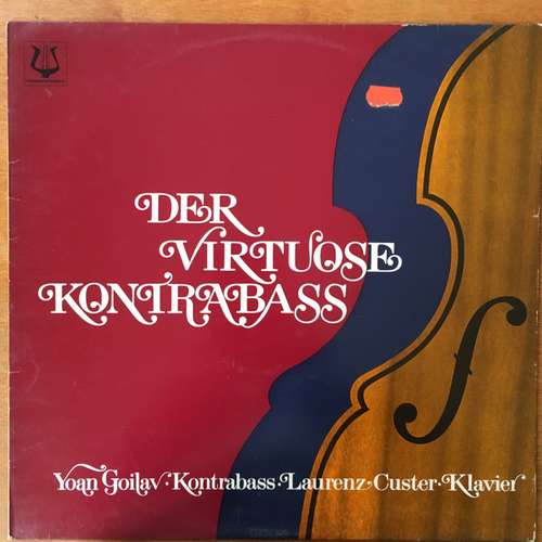 Cover Yoan Goilav, Laurenz Custer - Der Virtuose Kontrabass (LP) Schallplatten Ankauf