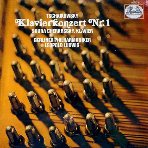 Cover Tschaikowsky*, Shura Cherkassky, Berliner Philharmoniker, Leopold Ludwig - Klavierkonzert Nr. 1 (LP, RM) Schallplatten Ankauf