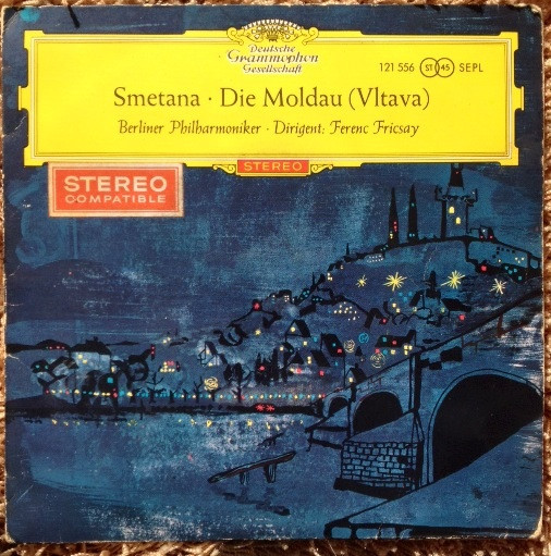 Cover Smetana* – Berliner Philharmoniker, Ferenc Fricsay - Die Moldau (Vltava) (7) Schallplatten Ankauf