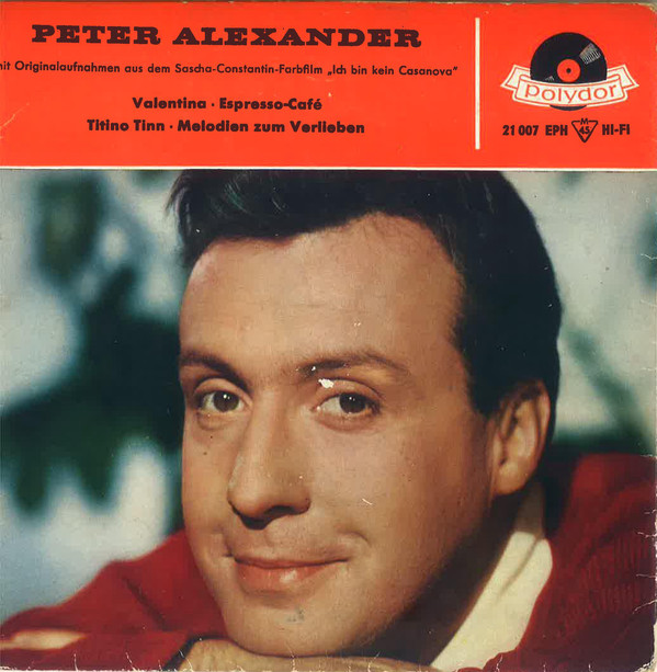 Cover Peter Alexander - Peter Alexander (7, EP, Mono) Schallplatten Ankauf
