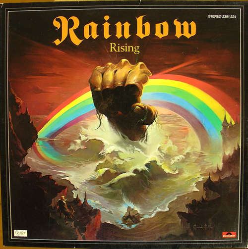 Cover Rainbow - Rising (LP, Album, Gat) Schallplatten Ankauf