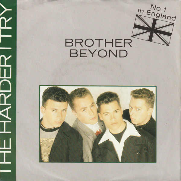 Cover Brother Beyond - The Harder I Try (7, Single) Schallplatten Ankauf