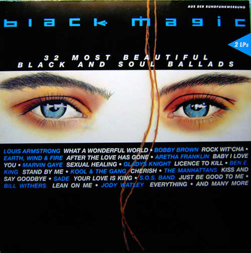 Cover Various - Black Magic 1 - 32 Most Beautiful Black And Soul Ballads (2xLP, Comp) Schallplatten Ankauf